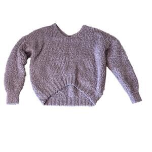 Purple Fuzzy Sweater Women's Size XS